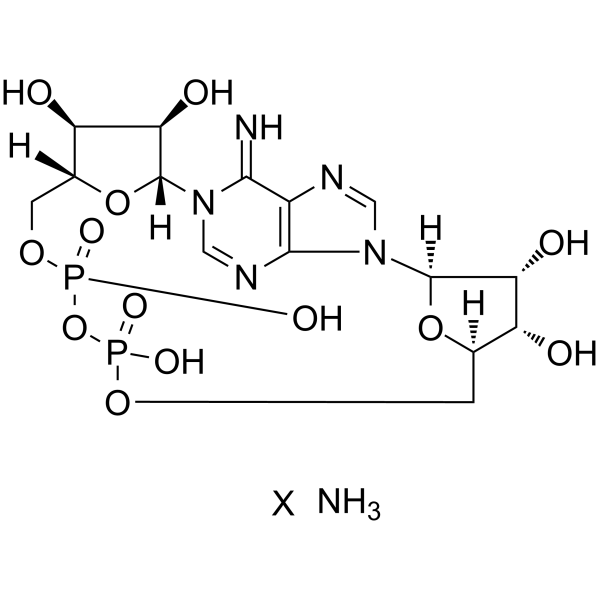 Cyclic ADP-​ribose ammonium Structure